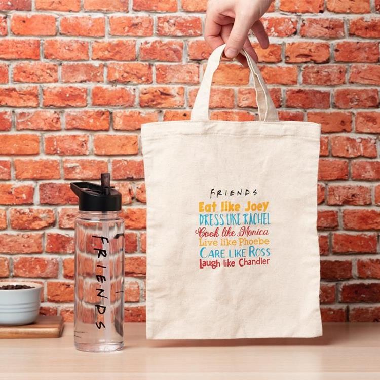 Friends Water Bottle and Tote Gift Set Gallery Image 3