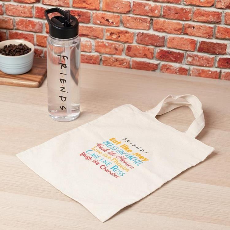 Friends Water Bottle and Tote Gift Set Gallery Image 4
