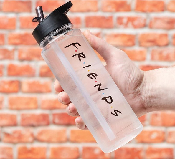 Friends Water Bottle and Tote Gift Set Gallery Image 5