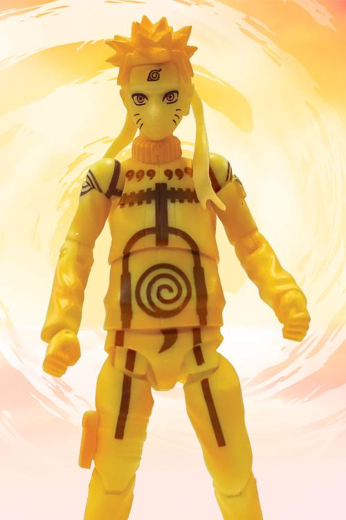Naruto: Shippuden Naruto (Nine Tails Fox) Poseable Action Figure Gallery Image 5