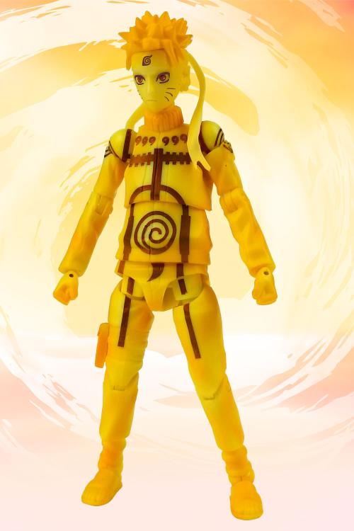 Naruto: Shippuden Naruto (Nine Tails Fox) Poseable Action Figure Gallery Image 4