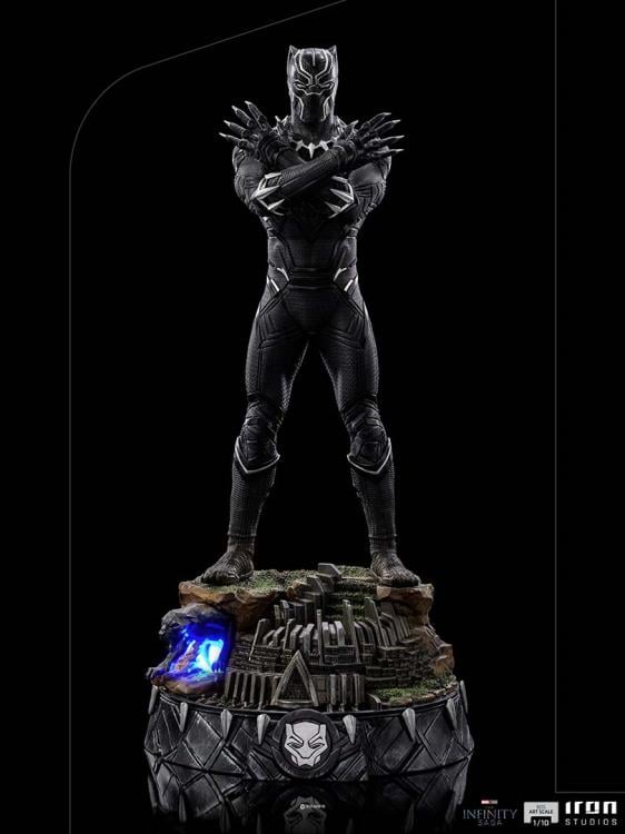 Avengers: Infinity Saga Black Panther 1/10 Deluxe Art Scale Limited Edition Statue Gallery Image 7