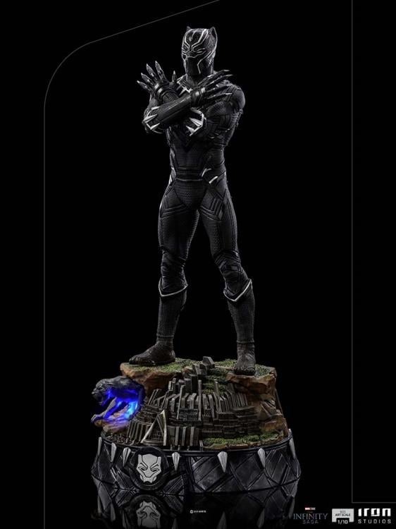 Avengers: Infinity Saga Black Panther 1/10 Deluxe Art Scale Limited Edition Statue Gallery Image 8