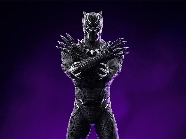 Avengers: Infinity Saga Black Panther 1/10 Deluxe Art Scale Limited Edition Statue Gallery Image 1
