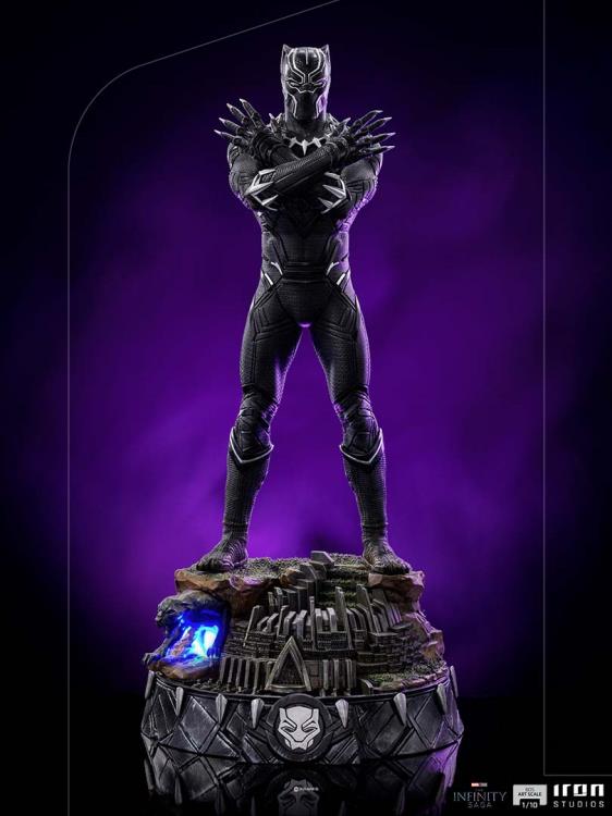 Avengers: Infinity Saga Black Panther 1/10 Deluxe Art Scale Limited Edition Statue Gallery Image 3