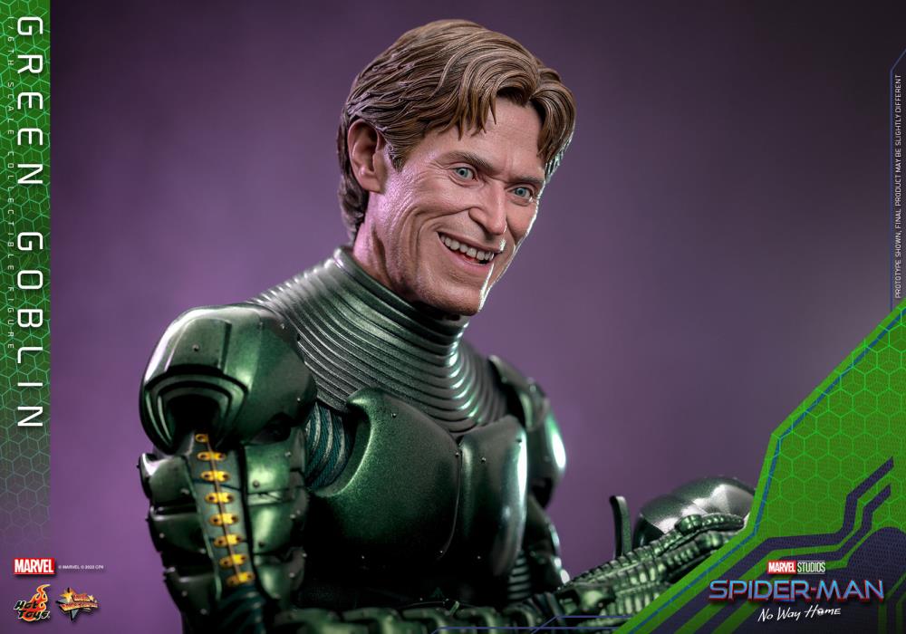 Spider-Man: No Way Home MMS630 Green Goblin 1/6th Scale Collectible Figure Gallery Image 11