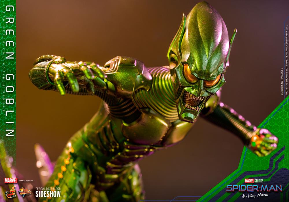 Spider-Man: No Way Home MMS630 Green Goblin 1/6th Scale Collectible Figure Gallery Image 5