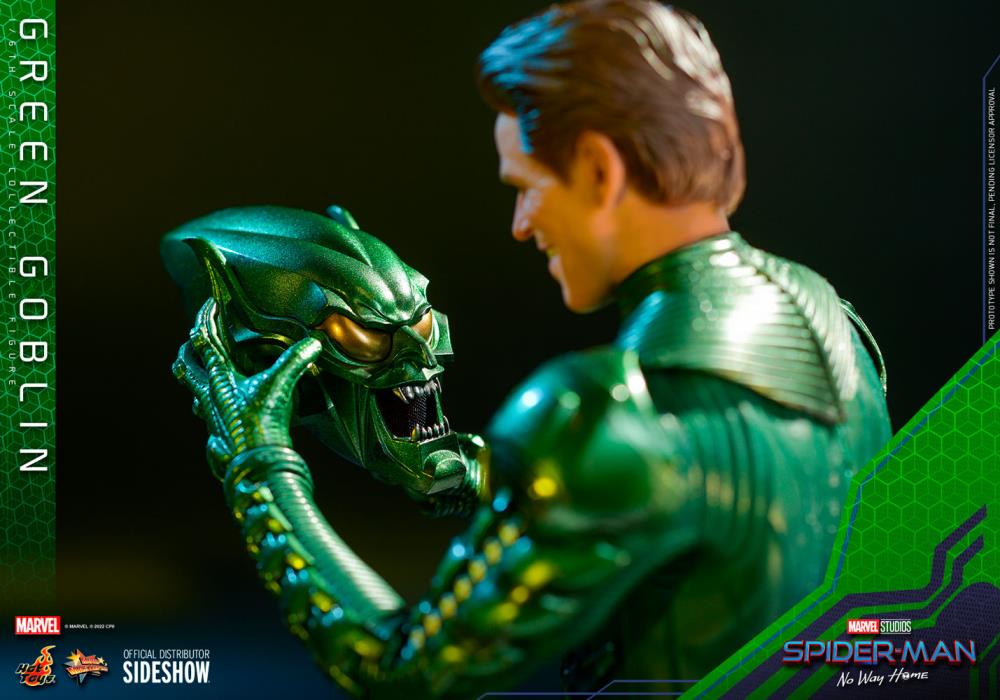 Spider-Man: No Way Home MMS630 Green Goblin 1/6th Scale Collectible Figure Gallery Image 9