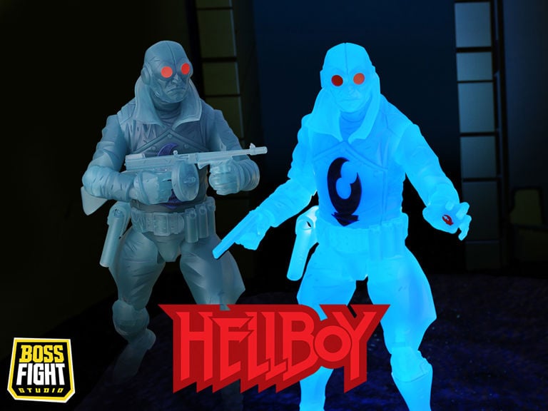 Boss Fight Studio’s Hellboy Ghost of Lobster Johnson Glow in the Dark ...