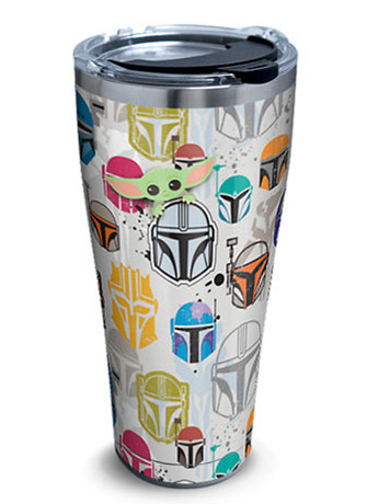The Mandalorian Peekaboo Stainless Steel Tumbler Gallery Image 2