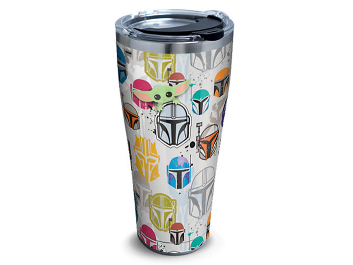 The Mandalorian Peekaboo Stainless Steel Tumbler Gallery Image 1