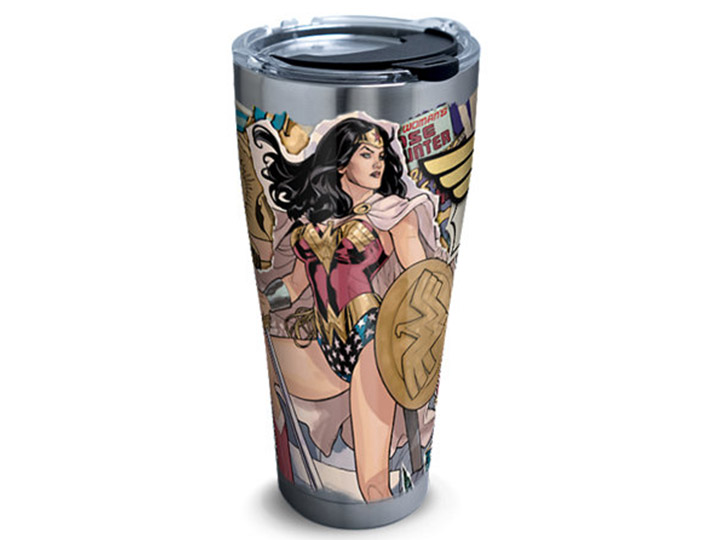 DC Comics Wonder Woman Lineage Stainless Steel Tumbler Gallery Image 1