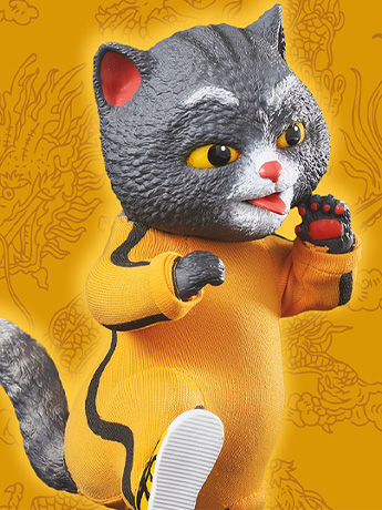 Banbo Kitty Co. Kungfu Kitty Figure Gallery Image 2