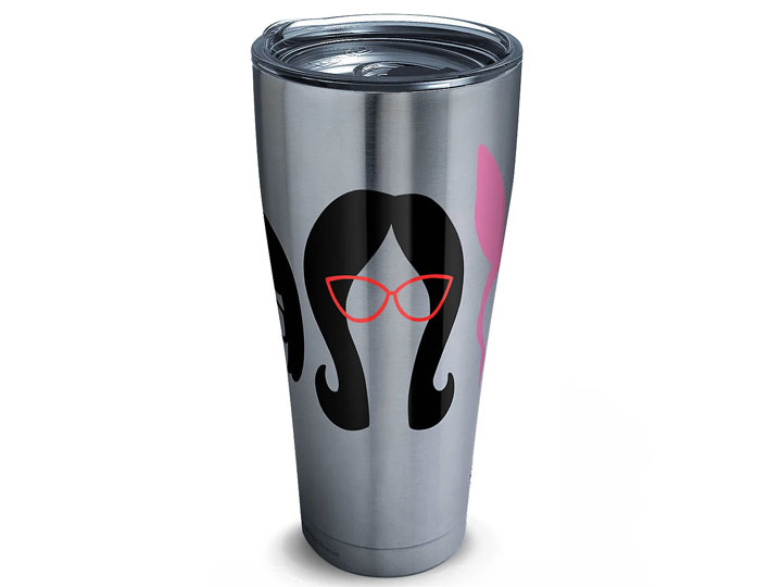 Bob's Burgers Silhouettes Stainless Steel Tumbler Gallery Image 1