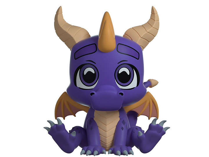 Spyro the Dragon Happy Spyro Vinyl Figure Gallery Image 1