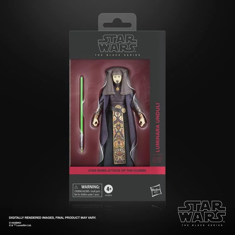 Star Wars: The Black Series 6" Luminara Unduli (Attack of the Clones) Action Figure Gallery Image 2