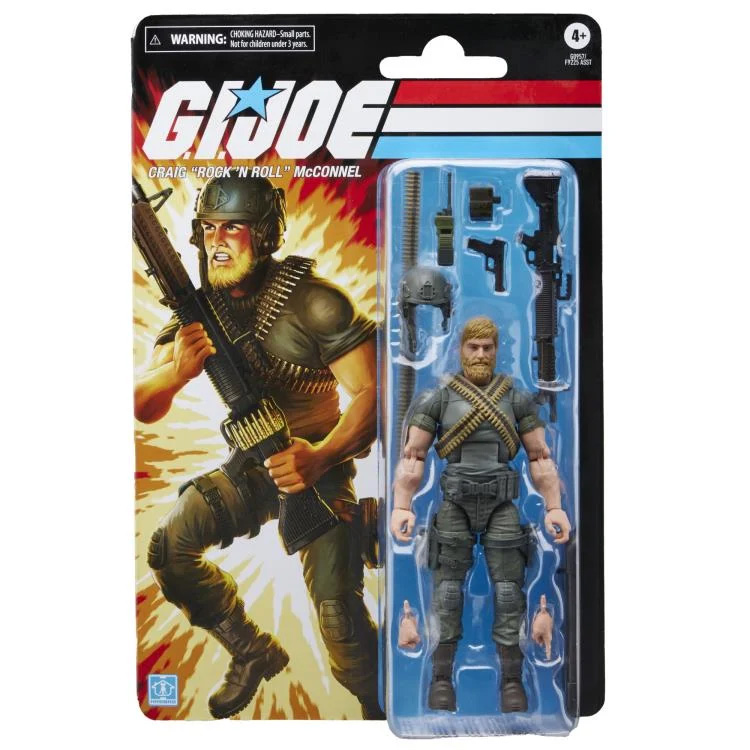 G.I. Joe Classified Series Retro Collection Rock 'n Roll Action Figure Gallery Image 2