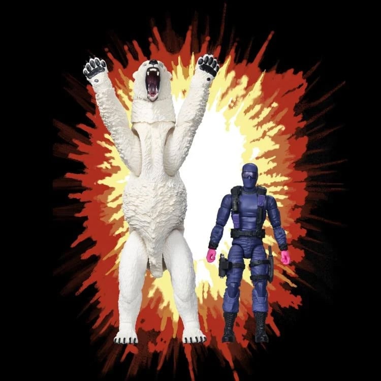 G.I. Joe Classified Series Snake Eyes & Polar Bear Action