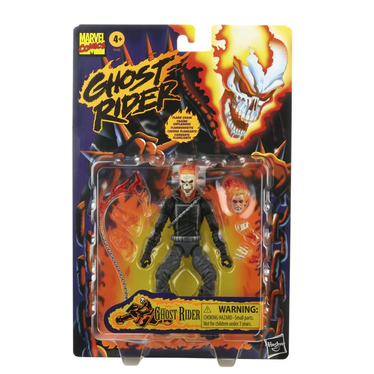 Marvel Legends Retro Collection Ghost Rider Action Figure Gallery Image 2