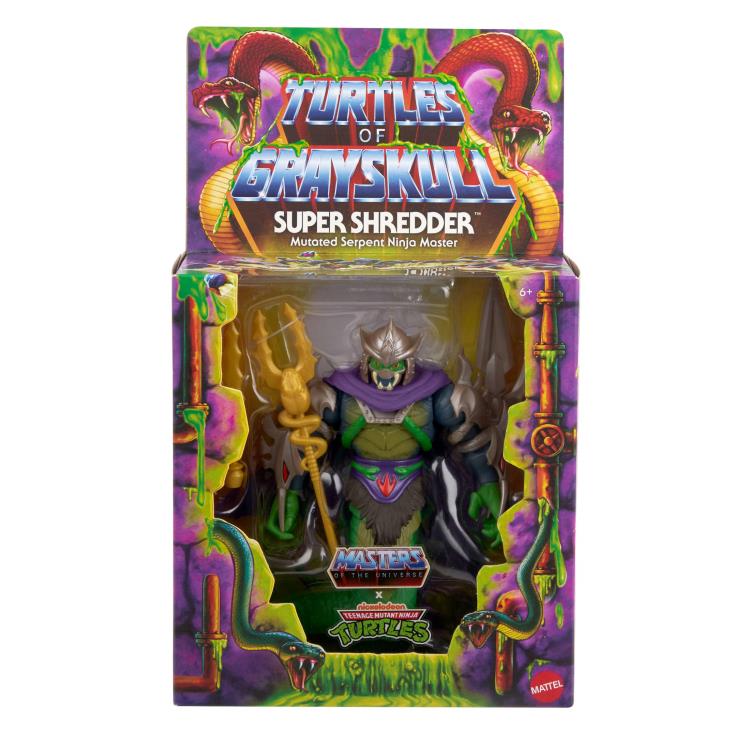 Masters of the Universe: Origins Turtles of Grayskull Super Shredder Deluxe Action Figure Gallery Image 2