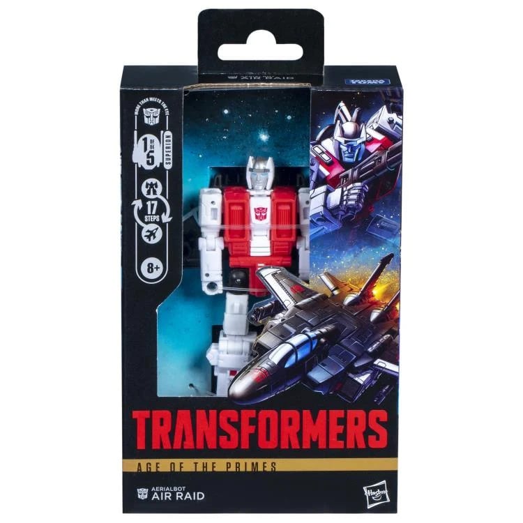 Transformers: Age of the Primes Deluxe Class Aerialbot Air Raid Action Figure Gallery Image 2