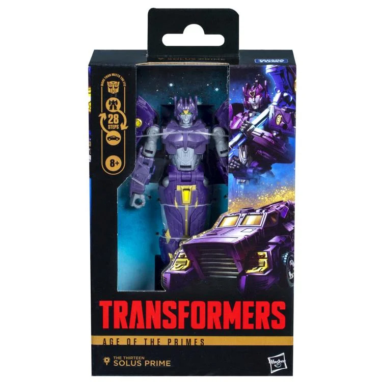 Transformers: Age of the Primes Deluxe Class The Thirteen Solus Prime Action Figure Gallery Image 2