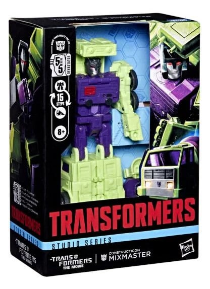 The Transformers: The Movie Studio Series Voyager Class Constructicon Mixmaster Action Figure Gallery Image 2