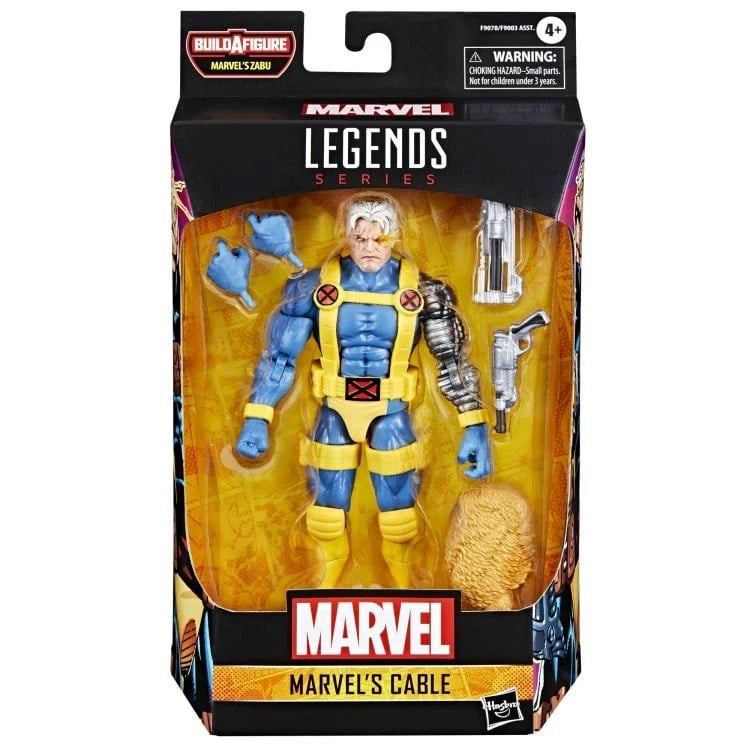 X-Men Marvel Legends Marvel's Cable Action Figure (Marvel's Zabu BAF) Gallery Image 2
