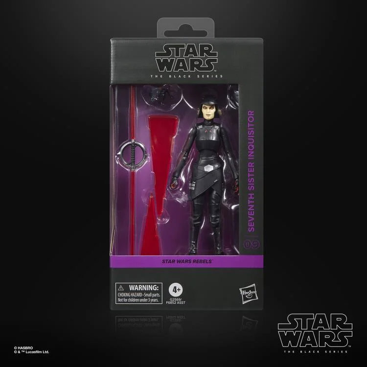 Star Wars: The Black Series Seventh Sister Inquisitor (Rebels) Action Figure Gallery Image 2