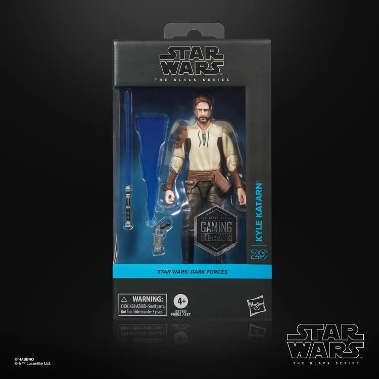 Star Wars: The Black Series Gaming Greats Kyle Katarn (Dark Forces) Action Figure Gallery Image 2