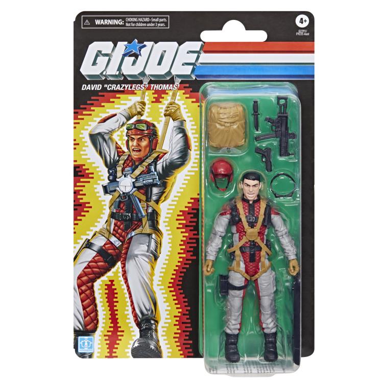 G.I. Joe Classified Series Retro Collection David "Crazylegs" Thomas Action Figure Gallery Image 2