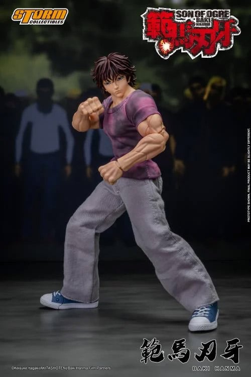 Baki Hanma: Son of Ogre Baki Hanma BBTS Exclusive 1/12 Scale Action Figure Gallery Image 2