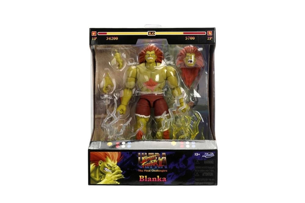 Ultra Street Fighter II: The Final Challengers Blanka 1/12 Scale Action Figure Gallery Image 2