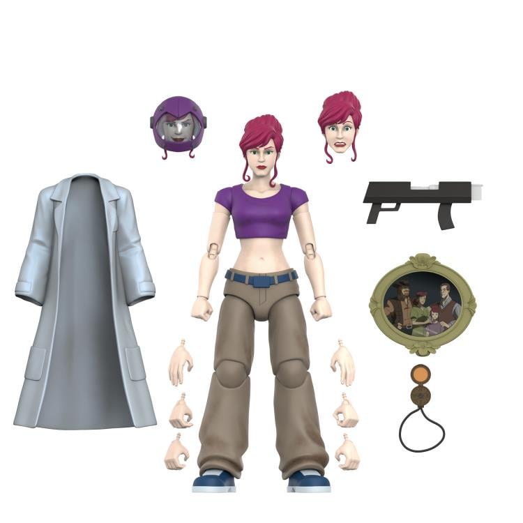 Teenage Mutant Ninja Turtles ULTIMATES! April O'Neil (2003 Animated Series) Action Figure Gallery Image 2