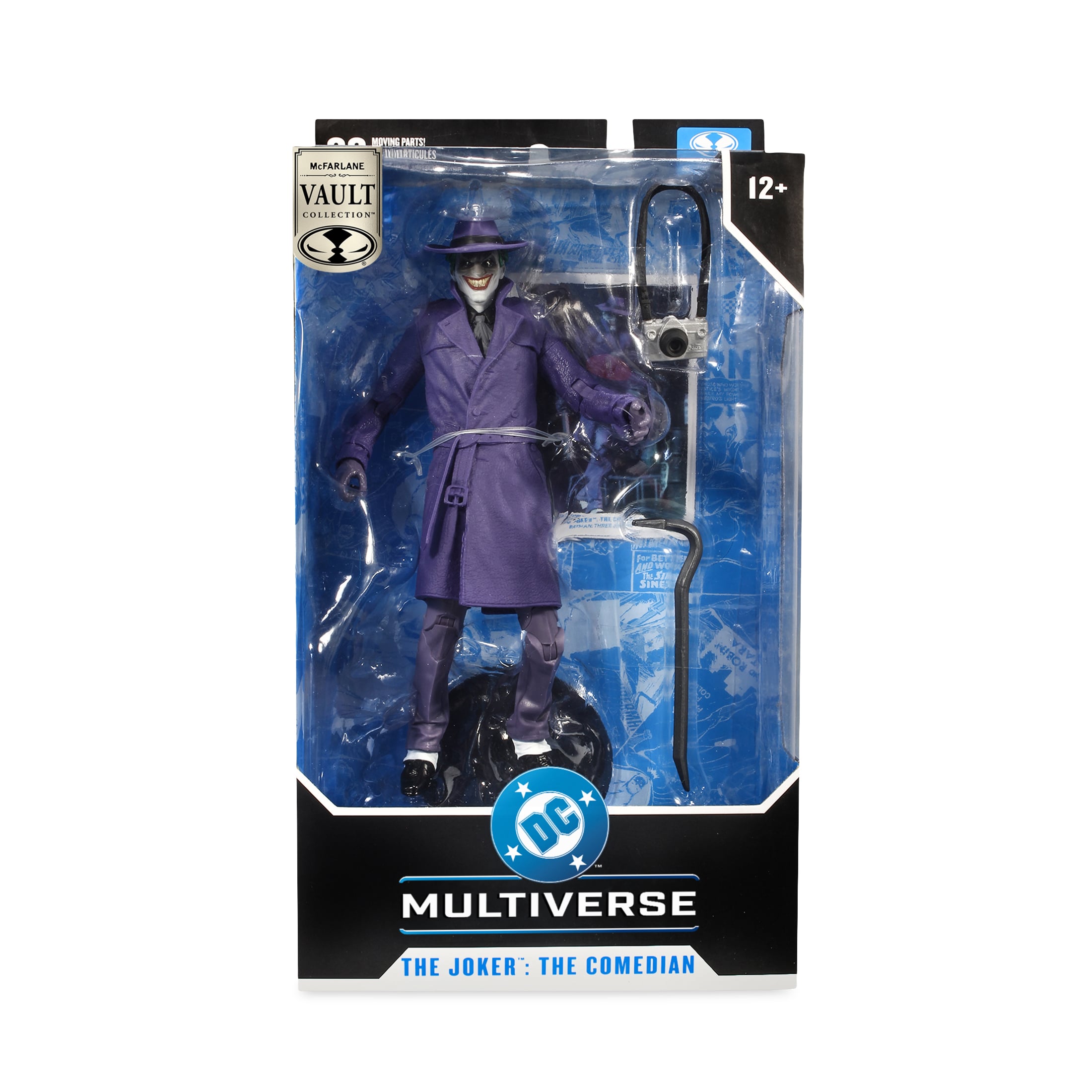 Batman: Three Jokers DC Multiverse McFarlane Vault Collection The Joker (The Comedian) Action Figure Gallery Image 2