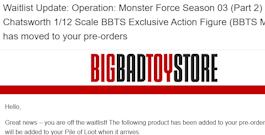 Waitlist Pre-Order Email