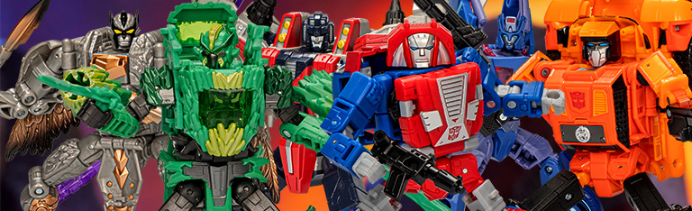 Transformers: Legacy United Leader, Voyager, Deluxe & Core Figures