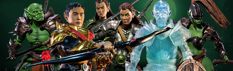 Mythic Legions Blue Hagnon, Elven Guard, War of the Aetherblade Legion Builders & More!